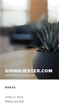 Mobile Screenshot of ginniejester.com